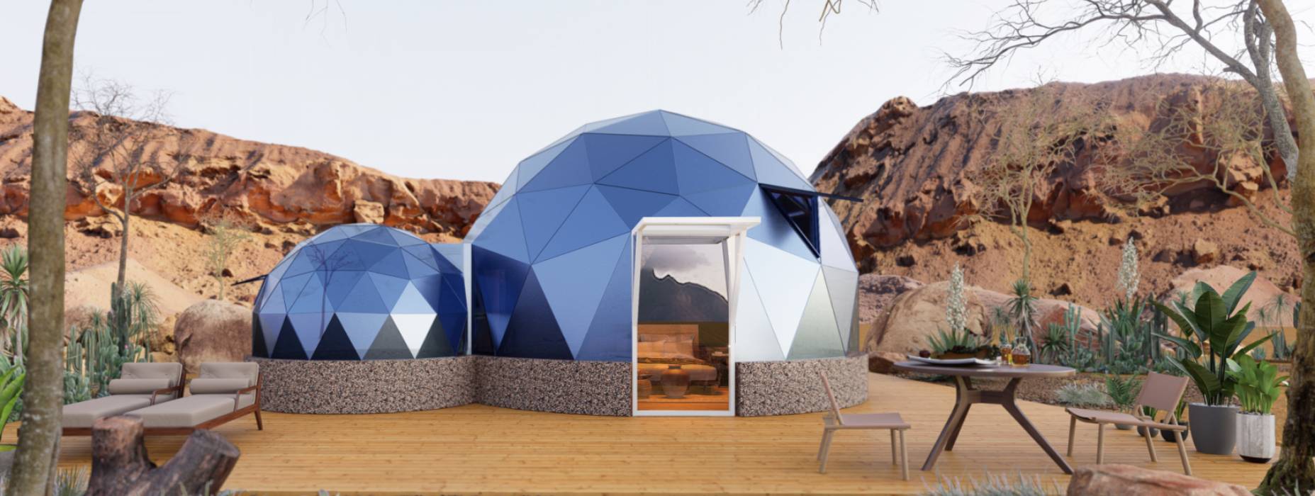 雁山区球形智能光伏玻璃星空房